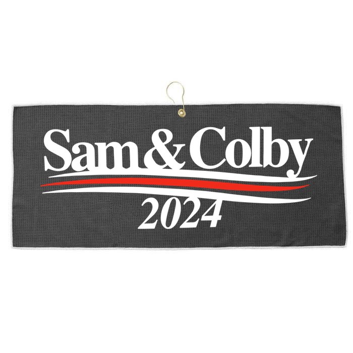 Hell Week Sam And Colby 2024 Large Microfiber Waffle Golf Towel