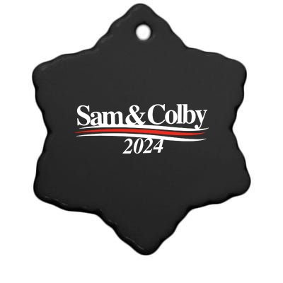 Hell Week Sam And Colby 2024 Ceramic Star Ornament