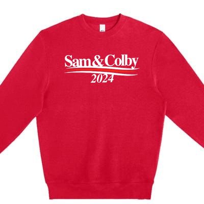 Hell Week Sam And Colby 2024 Premium Crewneck Sweatshirt