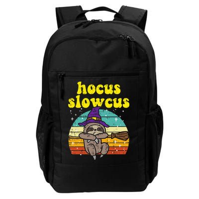 Halloween Witch Sloth Retro Animal Print Adorable and Magical Backpack