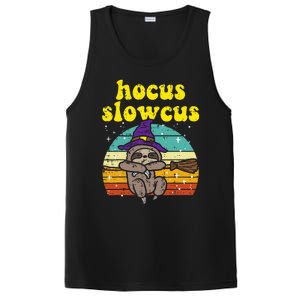 Halloween Witch Sloth Retro Animal Print Adorable and Magical PosiCharge Competitor Tank