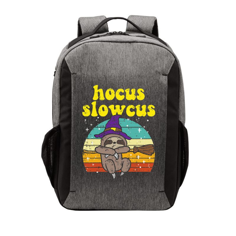 Halloween Witch Sloth Retro Animal Print Adorable and Magical Vector Backpack