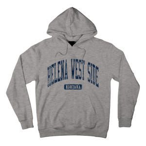 Helena West Side Montana Style Blue Tall Hoodie