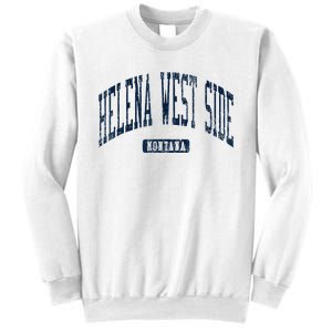 Helena West Side Montana Style Blue Sweatshirt