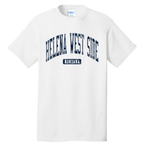 Helena West Side Montana Style Blue Tall T-Shirt