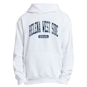 Helena West Side Montana Style Blue Urban Pullover Hoodie