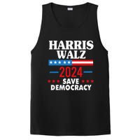 Harris Walz Save Democracy PosiCharge Competitor Tank