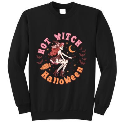 Hot Witch Spooky Halloween Gift Sweatshirt