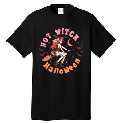 Hot Witch Spooky Halloween Gift Tall T-Shirt