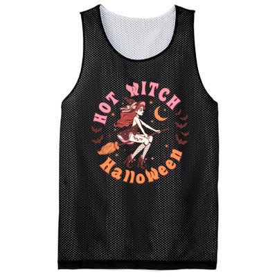 Hot Witch Spooky Halloween Gift Mesh Reversible Basketball Jersey Tank