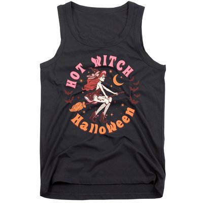 Hot Witch Spooky Halloween Gift Tank Top