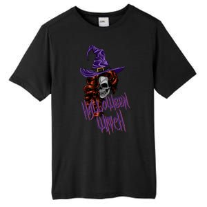 Halloween Witch Scary Halloween Skull Witch Skeleton Gift Tall Fusion ChromaSoft Performance T-Shirt