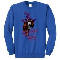 Halloween Witch Scary Halloween Skull Witch Skeleton Gift Sweatshirt