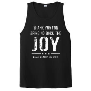 Harris Walz T Thank You For Bringing Back The Joy Political PosiCharge Competitor Tank