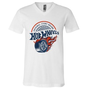 Hot Wheel.S The Original Stunt Brand V-Neck T-Shirt