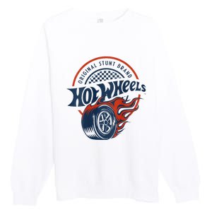 Hot Wheel.S The Original Stunt Brand Premium Crewneck Sweatshirt