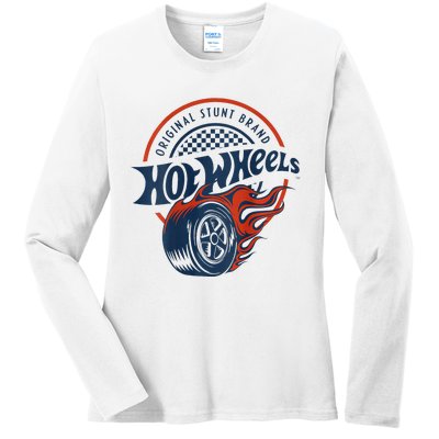 Hot Wheel.S The Original Stunt Brand Ladies Long Sleeve Shirt