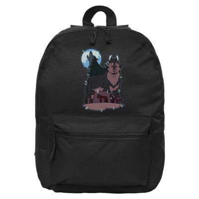 Hunter Wolf The Owl House Hunter Wolf Cosplay The Owl House 16 in Basic Backpack