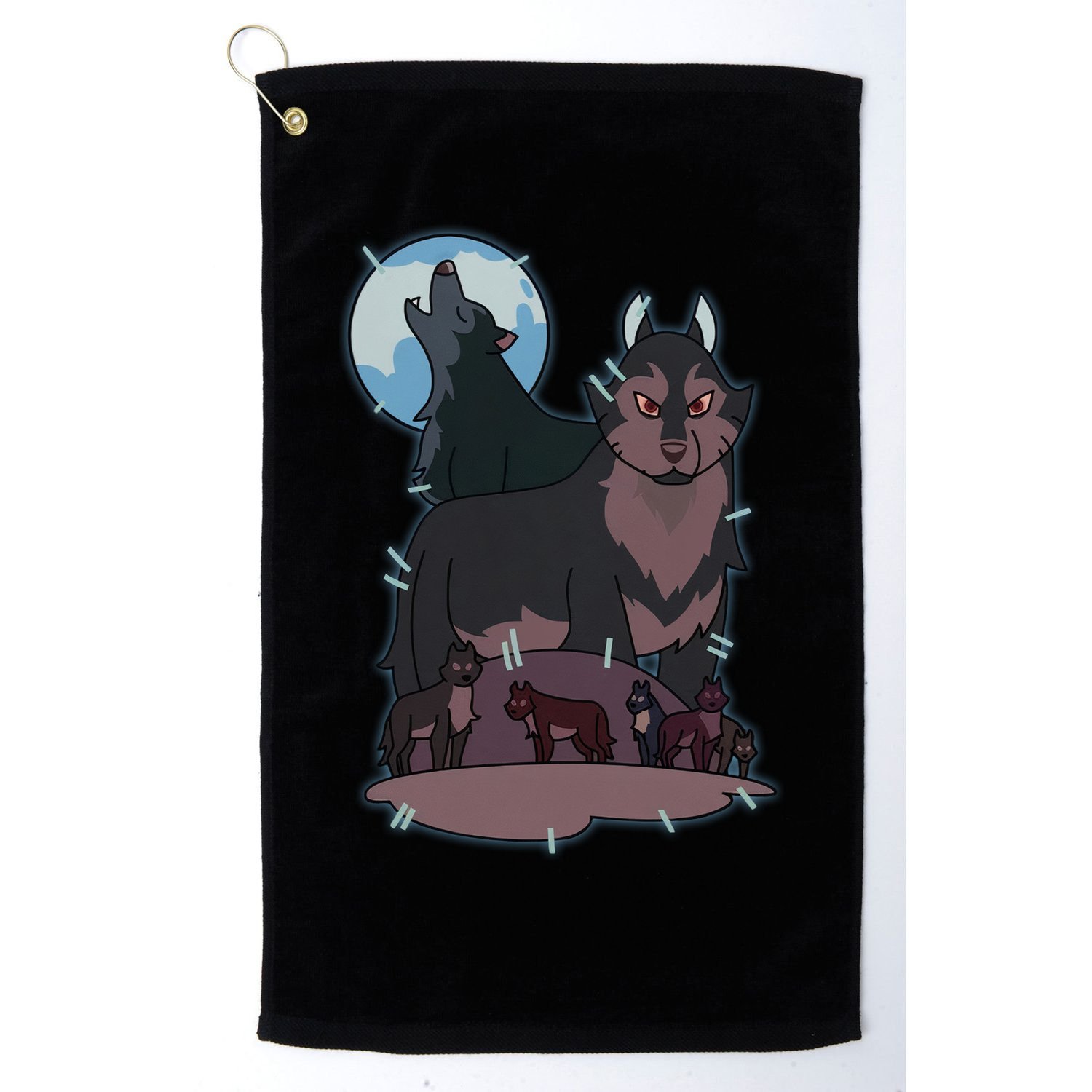Hunter Wolf The Owl House Hunter Wolf Cosplay The Owl House Golf Towel