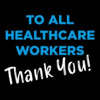 Healthcare Workers Thank You! Nurses & Doctors Support Zip Tote Bag