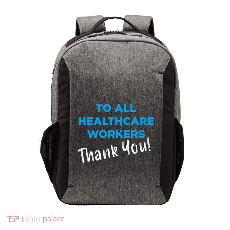 Healthcare Workers Thank You! Nurses & Doctors Support Vector Backpack