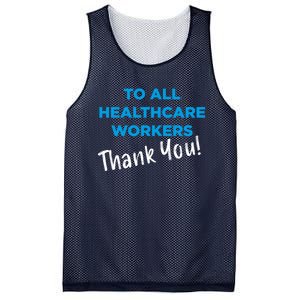 Healthcare Workers Thank You! Nurses & Doctors Support Mesh Reversible Basketball Jersey Tank