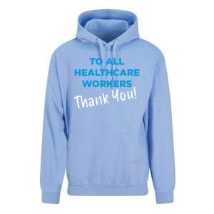 Healthcare Workers Thank You! Nurses & Doctors Support Unisex Surf Hoodie