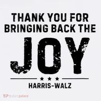 Harris Waltz Thank You For Bringing Back The Joy Women's V-Neck T-Shirt