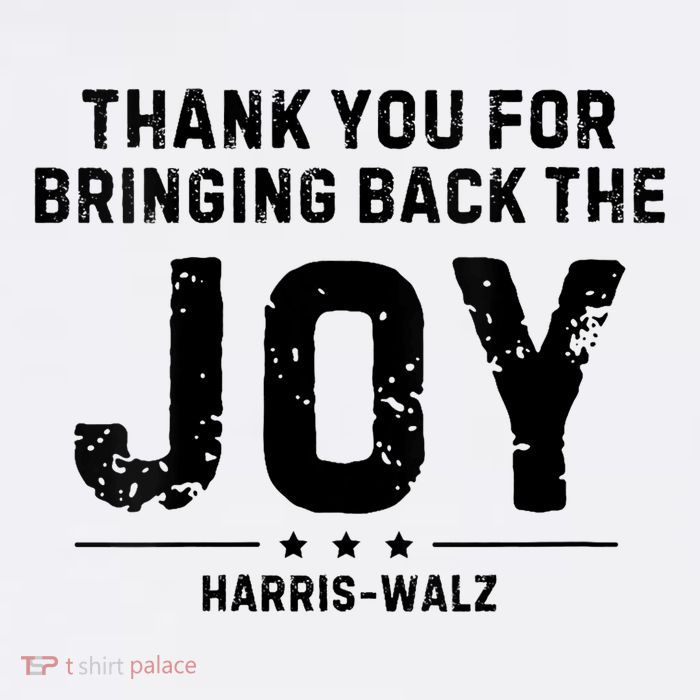 Harris Waltz Thank You For Bringing Back The Joy Women's V-Neck T-Shirt