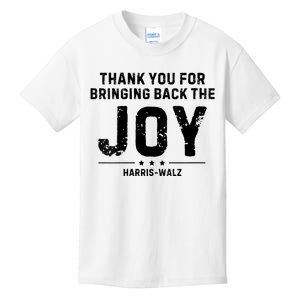 Harris Waltz Thank You For Bringing Back The Joy Kids T-Shirt