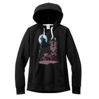 Hunter`S Wolf T Women's Fleece Hoodie