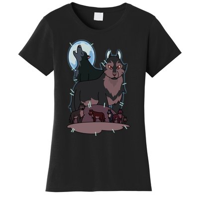 Hunter`S Wolf T Women's T-Shirt