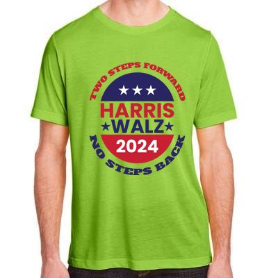 Harris Walz Two Steps Forward No Steps Back Gift Adult ChromaSoft Performance T-Shirt