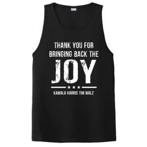 Harris Walz T Thank You For Bringing Back The Joy Political PosiCharge Competitor Tank