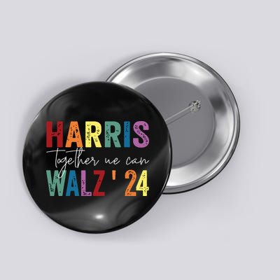 Harris Walz Together We Can Election Lgbt Harris Walz Waltz Button