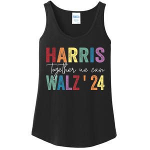 Harris Walz Together We Can Election Lgbt Harris Walz Waltz Ladies Essential Tank