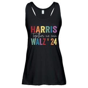 Harris Walz Together We Can Election Lgbt Harris Walz Waltz Ladies Essential Flowy Tank