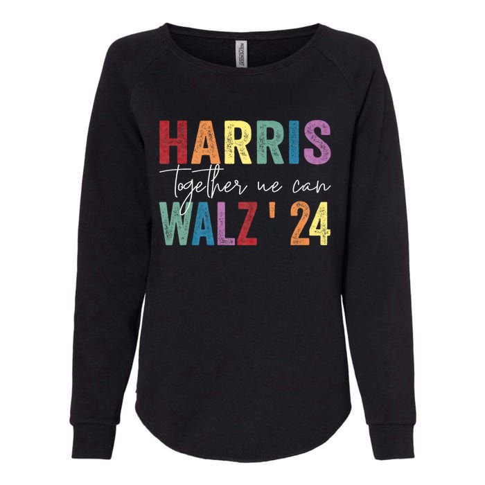 Harris Walz Together We Can Election Lgbt Harris Walz Waltz Womens California Wash Sweatshirt