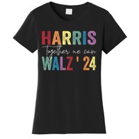 Harris Walz Together We Can Election Lgbt Harris Walz Waltz Women's T-Shirt