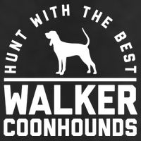 Hunt With The Best ~ Walker Coonhound Gift Adult Drive Performance Visor