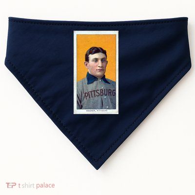 Honus Wagner T206 Baseball Card USA-Made Doggie Bandana
