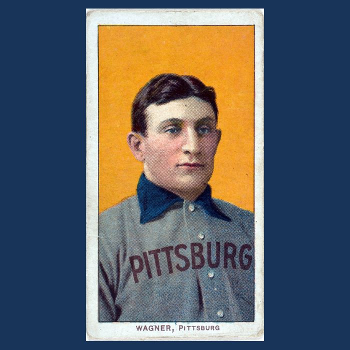 Honus Wagner T206 Baseball Card Beanie