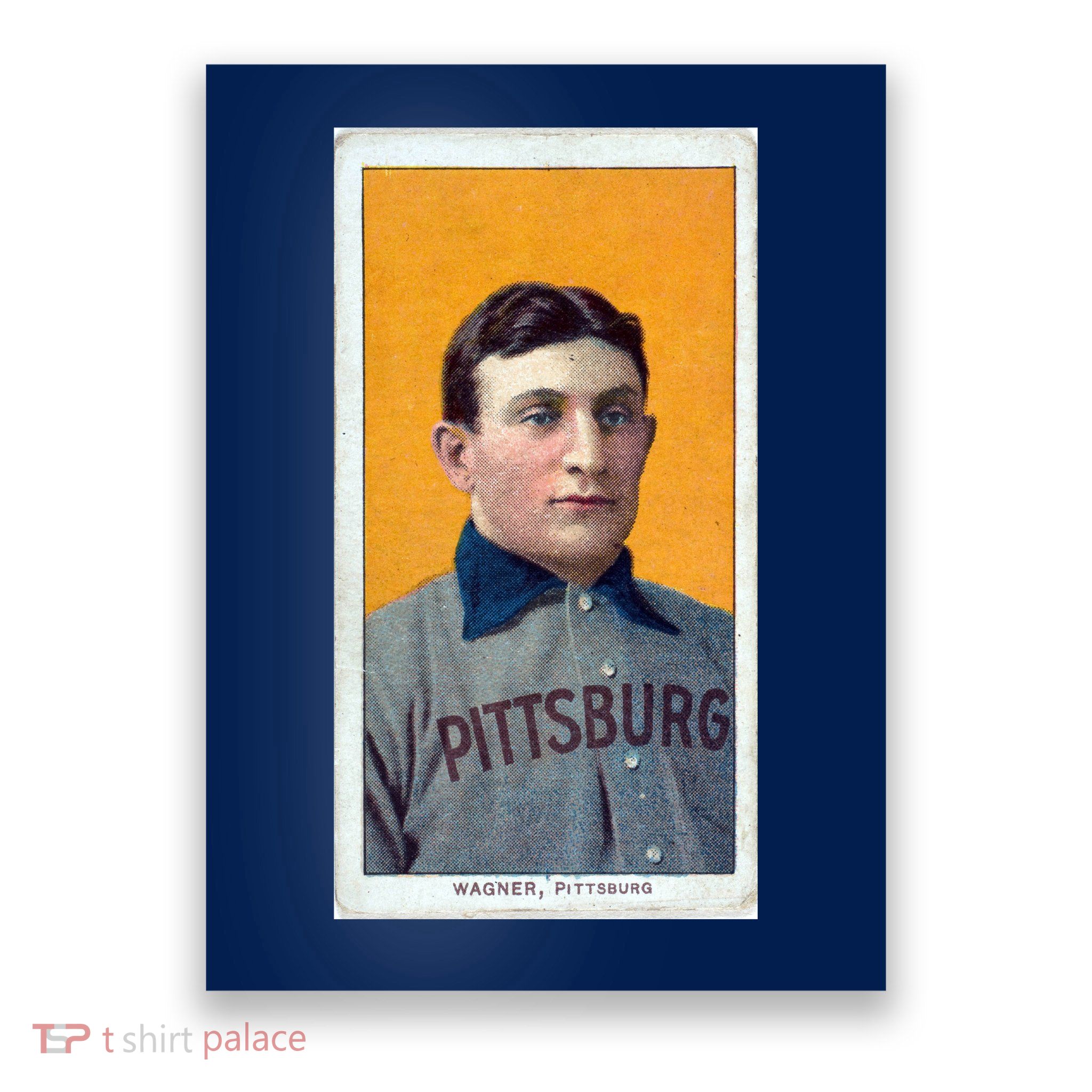 Honus Wagner T206 Baseball Card Poster