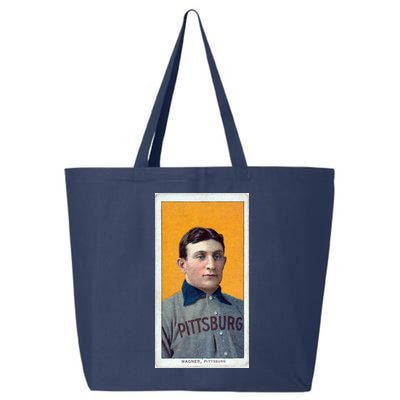 Honus Wagner T206 Baseball Card 25L Jumbo Tote