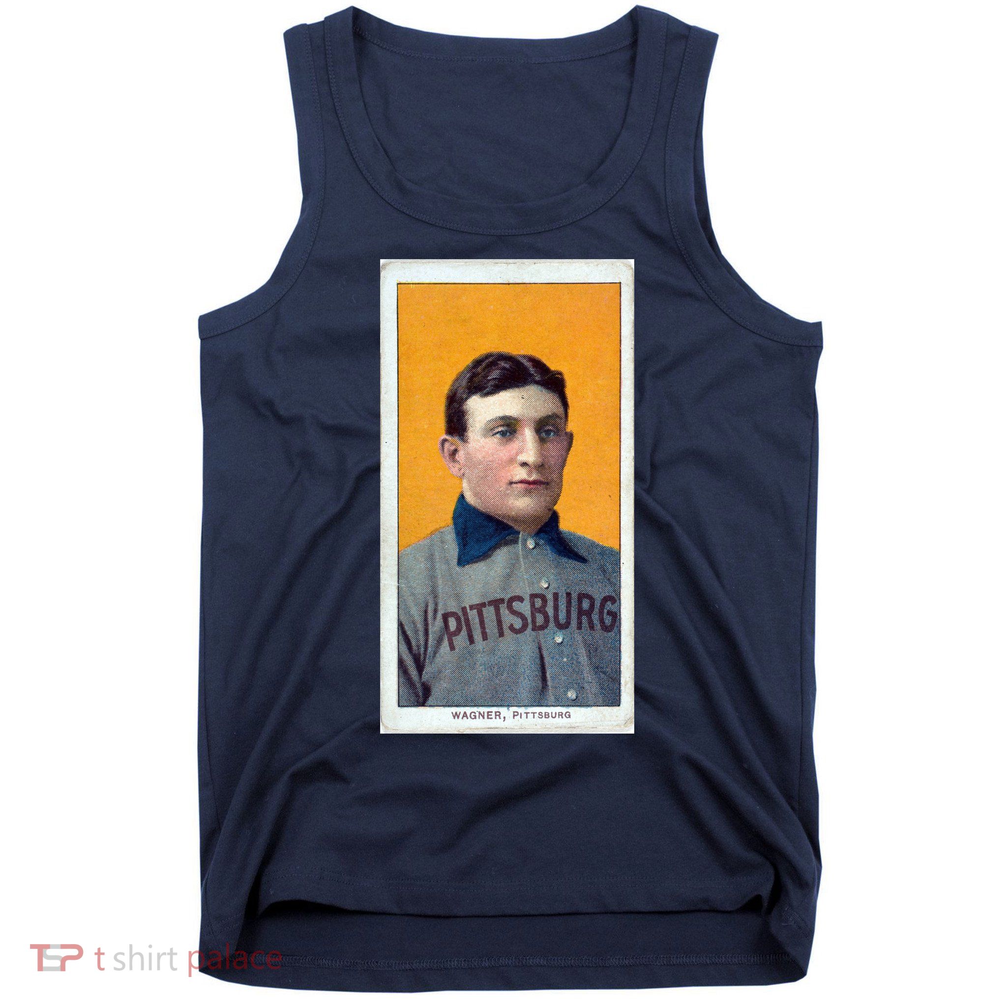 Honus Wagner T206 Baseball Card Tank Top