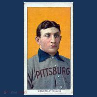 Honus Wagner T206 Baseball Card Women's T-Shirt