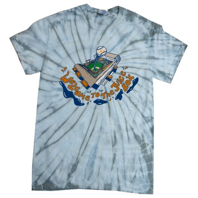 Houston Welcome To The Juice Box 2024 Tie-Dye T-Shirt