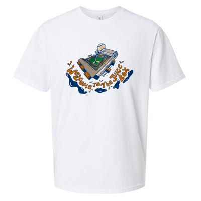 Houston Welcome To The Juice Box 2024 Sueded Cloud Jersey T-Shirt