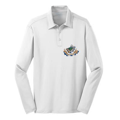 Houston Welcome To The Juice Box 2024 Silk Touch Performance Long Sleeve Polo