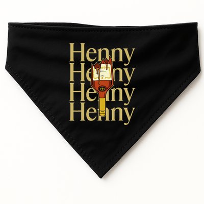 Henny  When The HennyS In The System. Henny Parody USA-Made Doggie Bandana